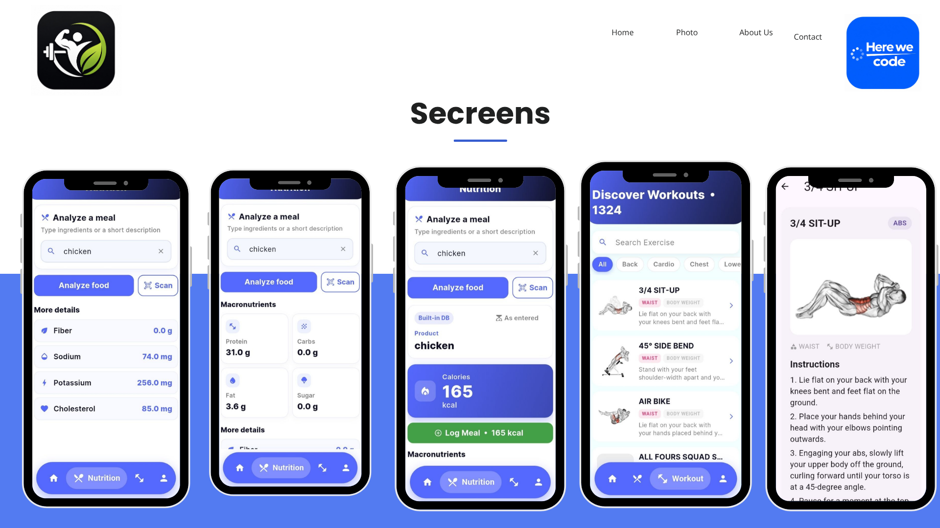 HereWeCode project presentation 7